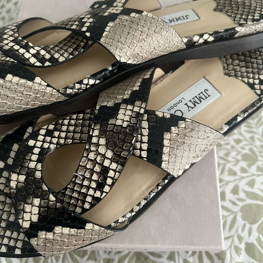 Jimmy Choo slip on sandals - Picture 2 of 5